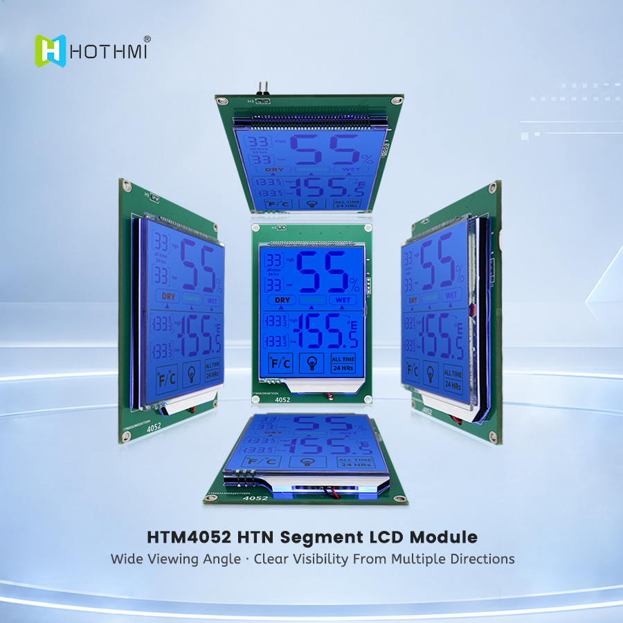 HOTLCD 4.0 inch HTN Segment LCD Display Module Transflective Positive Display.jpg