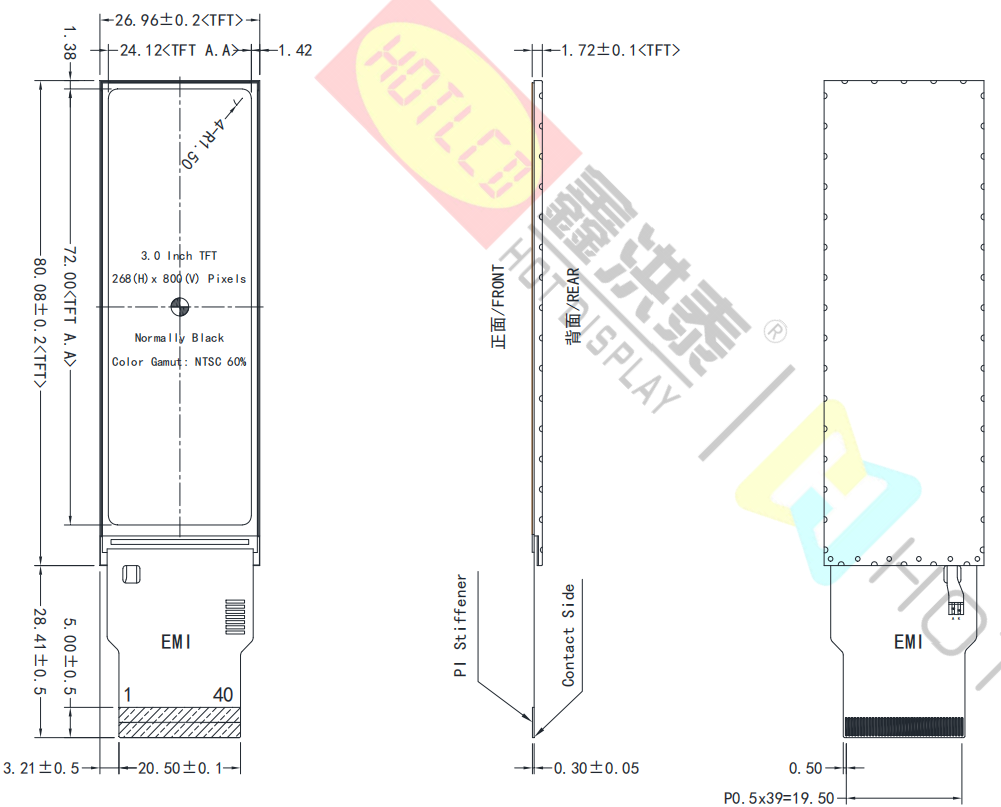 HOTLCD 3.0 inch 268×800 long strip TFT color screen (1).png